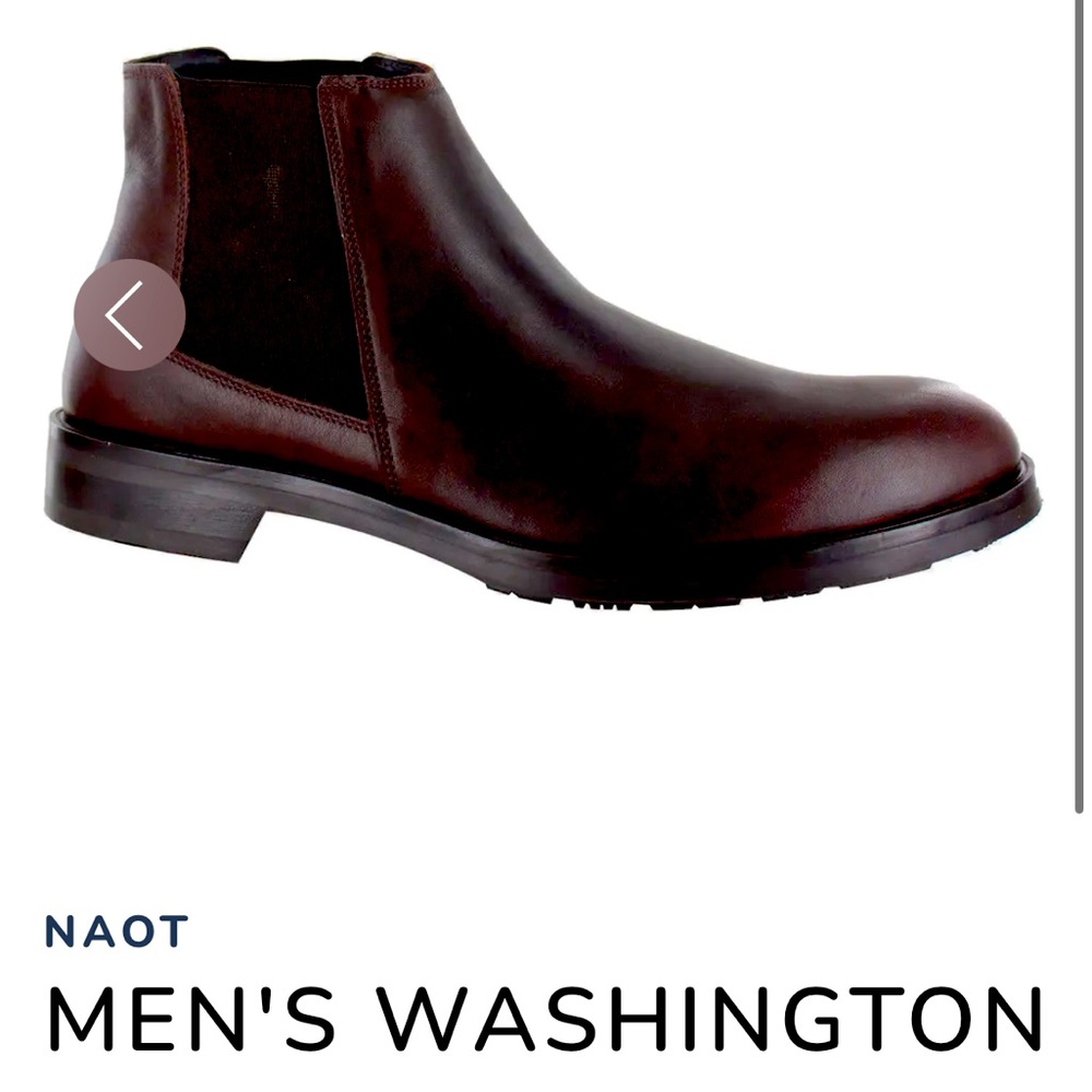 Naot Men's Washington Dark Brown Boots